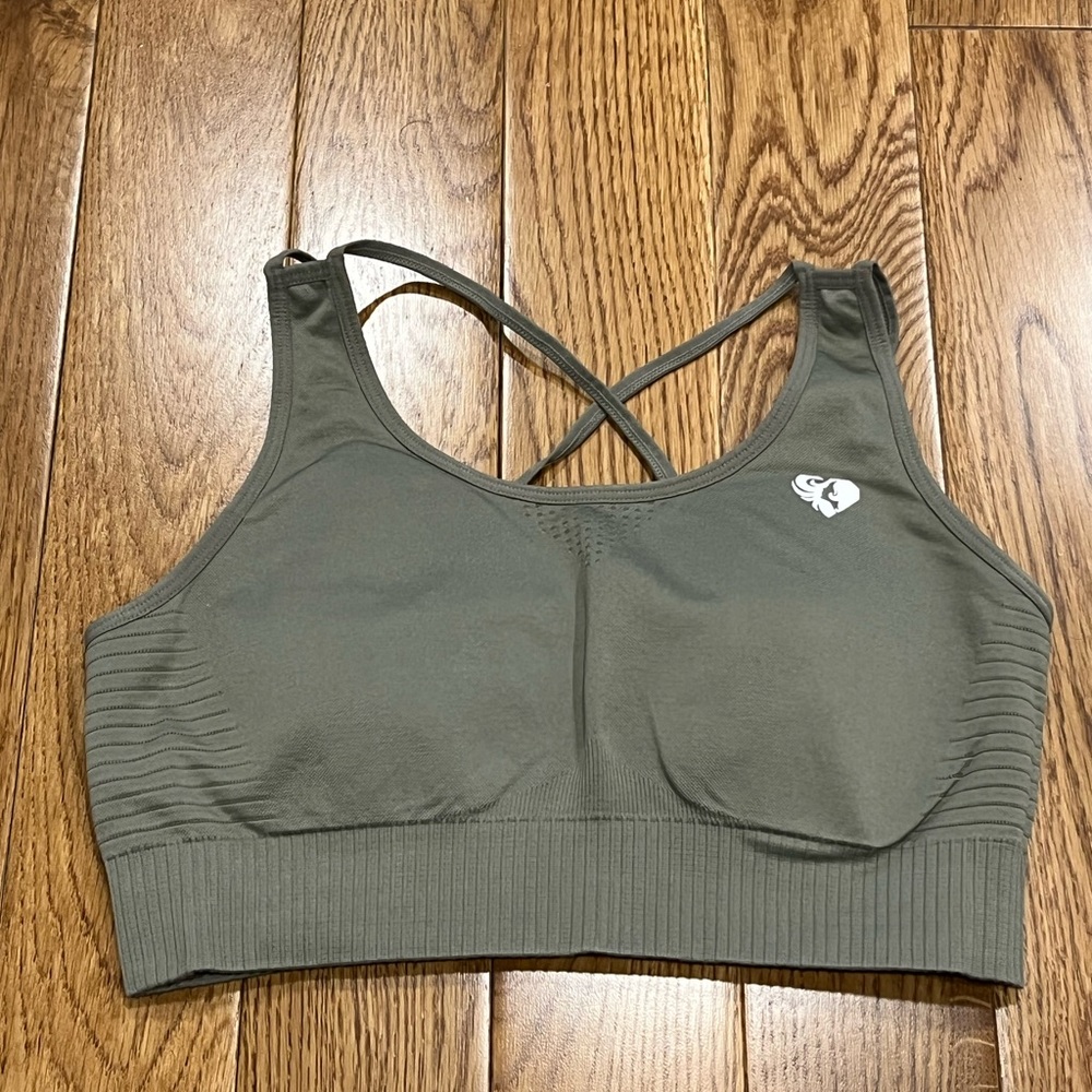Olive Sports Bra